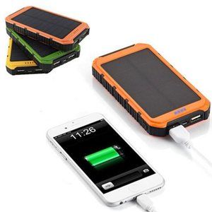 Solar Power Bank Phone or Tablet Charger.